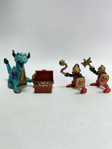 Fisher Price Great Adventures Dragon Duel 77061 Complete w/2 Knights + Treasure - Picture 1 of 16