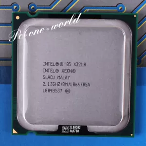 Intel Xeon X3210 X3220 X3230 X3350 X3360 X3370 Quad-Core LGA 775 Processor CPU - Picture 1 of 7