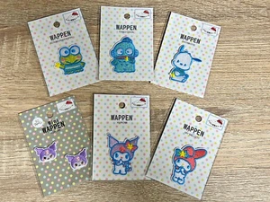 Sanrio Hangyodon Compre 2 y obtenga 1 plancha gratis en parche 1,1 x 1,1 pulgadas de Japón - Imagen 1 de 13