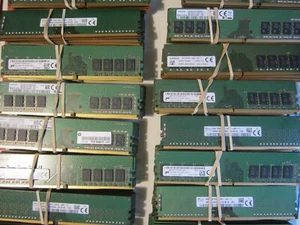 Lot of  10 x 8GB PC4-2400T (DDR4-19200) Major Brands Desktop Memory RAM - Picture 1 of 1