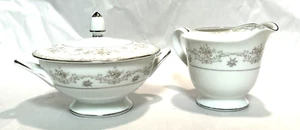 Sango Kenwood Sugar Bowl with Lid And Creamer Clean - NICE! - Picture 1 of 12