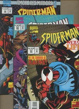 Spider-Man 54,55,56 * 3 * Kaine! Scarlet Spider! Jackal! Grim Hunter! Marvel