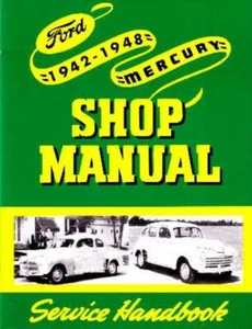 1942 1945 1946 1947 1948 Ford and Mercury Shop Service Repair Manual - Picture 1 of 8