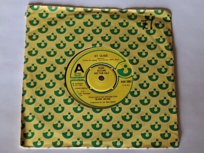 Be-Bop Deluxe JET SILVER 7" *VG++ Vinyl* 1st UK Press Bill Nelson **PROMO/DEMO** Foto 1 de 3