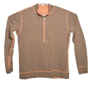 Suéter Tommy Bahama 1/4 Cremallera Reversible Talla S - Imagen 1 de 6