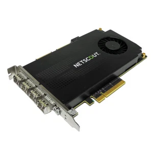 NAPATECH NetScout NT40E3-4-PTP 4-Port 10GbE PCIe x8  Analysis Network Adapter - Afbeelding 1 van 3