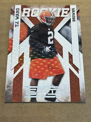 2010 PANINI EPIX - SILVER - T.J. WARD BROWNS ROOKIE #189 SERIAL #234/250 - Image 1 of 3
