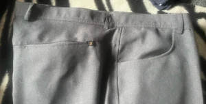Farah klassische graue Hose Frogmouth 4 Taschen 46 Taille 33 Länge - Bild 1 von 4