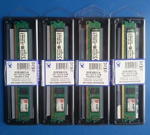 4 MEMORIE RAM KINGSTON DDR3 1600 MHz 4 x 4 GB (16 GB) - DIMM SDRAM PC3 DESKTOP - Bild 1 von 16