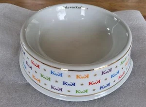Collectors Bowl #5 Large Logomania - Bol Porcelaine Koko Von Knebel - Picture 1 of 5