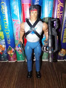 Rare Rambo The Force Of Freedom Fire Power Rambo 6" Action Figure Coleco 1985 - Picture 1 of 1