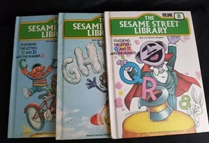 The Sesame Street Library 2 4 and 8 Count Grover and Bert and Ernie Hardback - Picture 1 of 6