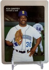 1991 Mother's Cookies Griffey's Ken Griffey Sr - Father & Son Set Card #2 W/Top