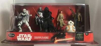Star Wars The Force Awakens Figurine Playset 6 Piece Set (SEE DISCRIPTION) - Image 1 of 2