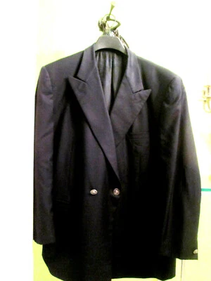 GIANNI VERSACE COUTURE-ITALIA MEDUSA AZUL DB JKT=PERFECTO=REG-$2.500-¡FANTÁSTICO!! Foto 1 de 4