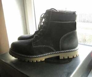 DEICHMANN AM SHOE COMPANY BASIC SCHNÜRSTIEFEL ECHTES LEDER BLACK SCHWARZ 46 NEU - Bild 1 von 10