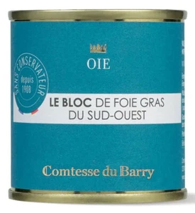 Comtesse du Barry - Blocco di foie gras d'oca (IGP) - 3,52 once / latta da 100 gr - Foto 1 di 2