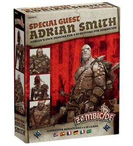 Adrian Smith Special Guest Box for Zombicide Black Plague and Green Horde NEW