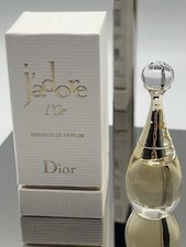 J'adore L'Or By Dior Essence De Parfum Mini 3.5mL 0.12o Dab Bottle New In Box