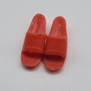1970s VINTAGE RED slide SHOES CLOTHES for STARR DOLL 1280 MATTEL 1979 barbie - Picture 1 of 3