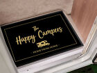 The Happy Campeurs Doré Moteur Maison Camper In-Door Tapis 60 X 40 CM