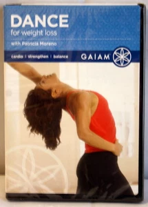 Dance For Weight Loss with Patricia Moreno GAIAM Cardio Strentgh Balance  - Picture 1 of 3