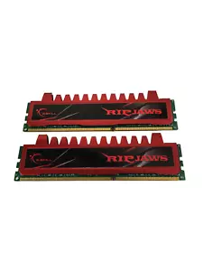 4GB (2x2G) G.SKILL F3-12800CL9D-4GBRL DIMM,GAMING DESKTOP RAM MEMORY DDR3-1600 - Picture 1 of 2