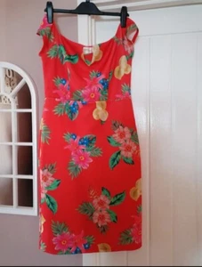 Red herring strappy dress size 14 - Picture 1 of 4