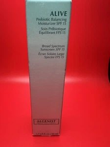 Algenist Alive Prebiotic Balancing Moisturizer SPF 15 NEW IN BOX 1.7oz - Picture 1 of 2