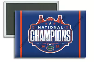 2025 NCAA Men's Basketball National Champions Florida Gators 2" x 3" Magnet - Picture 1 of 3
