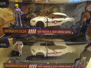 JADA 2022 Robotech Roy Focker / Rick Hunter w/2020 Totota Supra - Picture 1 of 9