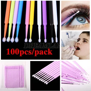 100 Microbrush Micro Pinsel Applikator Spitzen (normal, fein, superfein) Dental - Bild 1 von 83