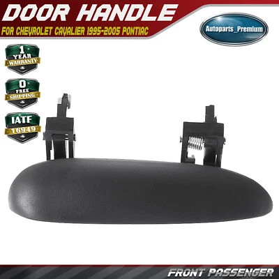 Manija de puerta exterior del pasajero delantero negra para Chevy Cavalier Pontiac Sunfire Foto 1 de 4