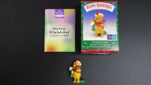 NUEVO Hallmark Disney Navidad en Casa de Pooh Figura Pooh SOLO 1999 Adorno - Imagen 1 de 10