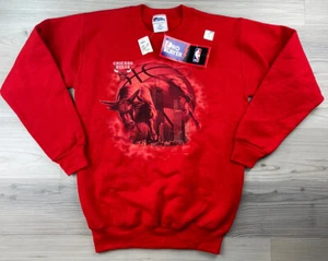 Pro Player Vintage 1990s Chicago Bulls NBA Basketball Sweatshirt Youth 14/16 NEW - Picture 1 of 7