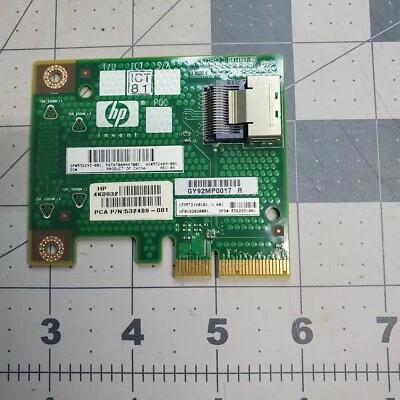 HP 536293-001 532489-001 350 G6 PCIe Pass Through Board - Image 1 of 2