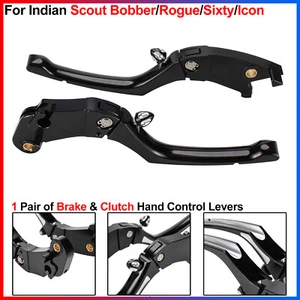 Palancas de control manual de freno y amplificador - para Indian Scout Bobber/Rogue/Sixty - Imagen 1 de 18