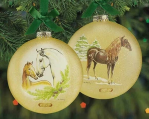 Breyer 700823 2019 Artist Signature glass Ornament horse Christmas decoration - Picture 1 of 12