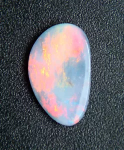 3,43 ct. AUSTRALISCHER DOUBLETT OPAL CABOCHON 4 DESIGNER SCHMUCK / SAMMLERSTÜCK - Bild 1 von 4