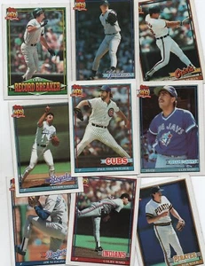 1991 Topps Baseball Cards # 590+, Nrmt-Mint - Pick Your Player - Build Your Set - Picture 1 of 1