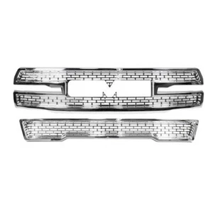 FITS 2021-2024 GMC Yukon Snap On CHROME Grille Insert With Front Camera # GI179C - Picture 1 of 6