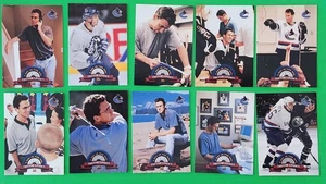 1997-98 Leaf Hockey-Trevor Linden:A Day in the NHL Complete 10 cd. Set (188-197) - Imagen 1 de 2