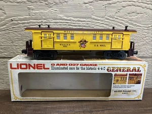 Lionel 6-9551  O Gauge Western & Atlantic BAGGAGE Car O.B. FOR THE GENERAL. - Picture 1 of 3