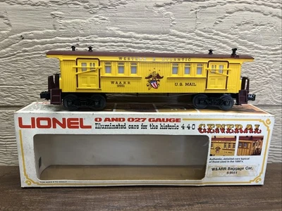 Lionel 6-9551  O Gauge Western & Atlantic BAGGAGE Car O.B. FOR THE GENERAL. - Image 1 of 3