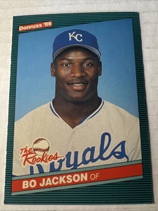Tarjeta de béisbol Donruss the Rookies 1986 Bo Jackson #38 MLB casi nueva/como nueva radiocontrol - Imagen 1 de 15