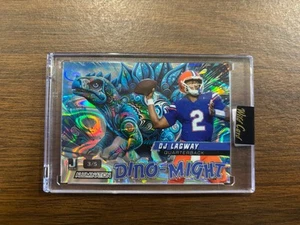 2024 Wild Card Dino-Might DJ Lagway Stegosaurus Platinum Parallel 3/5 - Bild 1 von 4