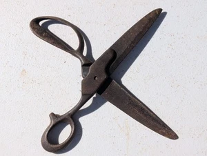 Antique Falls City Metal Mane Scissors Shears 10” - Picture 1 of 6