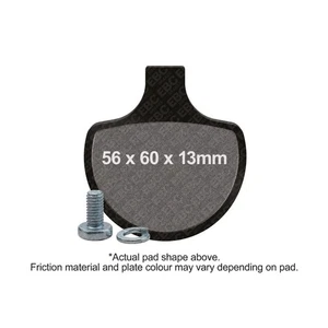 EBC V Brake Pads Front Right for HD Tour Electraglide Ultra Classic Billet 86-99 - Picture 1 of 1
