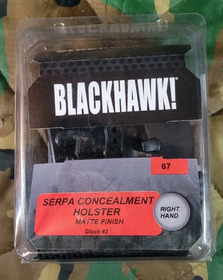 Funda de paleta Blackhawk Serpa Glock 42 derecha Owb Foto 1 de 4