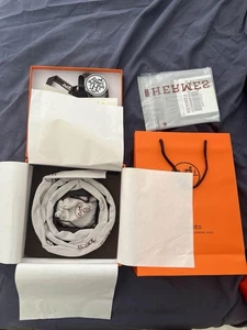 Hermès Constance Reversible Belt Strap 38mm – Gold Togo / Black Box – Size 90 - Picture 1 of 15